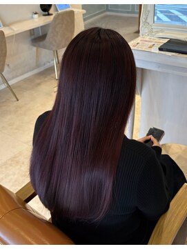 ヘアーサロン リアン 熊谷2号店(hair salon Rien) 艶感ボルドーカラー☆彡