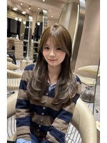 ジル(JILL)&nbsp;ザクザクレイヤー/ワンホンヘア/韓国ヘア