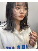 くびれ巻き レイヤーカット 顔周りレイヤー 20代【赤坂大濠】