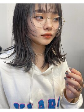 カノエ(canoe) くびれ巻き レイヤーカット 顔周りレイヤー 20代【赤坂大濠】