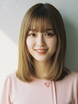 デバイス バイ フレイムス 越谷(DEVICE by Frames)&nbsp;セミロング20代30代ストレートレイヤー前髪なし前髪あり越谷