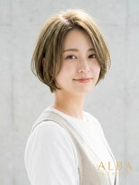 アルバ ヘアリゾート(ALBA)&nbsp;ピンクベージュ/アンブレラカラー/クールショート/前髪/三鷹