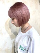 フリックヘアサロン 梅田茶屋町2号店(FLICK HAIR SALON) ショートボブ/イルミナカラー/ブリーチ