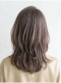 大人上品、トップふんわり、簡単ミディアムレイヤー
