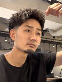 MEN`SHAIR/スパイキーショート/フェザーパーマ/烏丸御池F