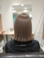 ビーヘアー 近鉄八尾店(Bee.hair)&nbsp;【透明感たっぷり◎ナチュラルなミルクティーベージュ】