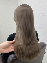 ナック 茶屋町(knack chayamachi) 透明感グレージュ×艶髪ストレート【阪急梅田】