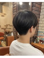 ヘアメイク フレンシア(hair make flencia)&nbsp;丸みのある上品ショートボブ【348スタイル】