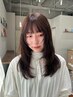 【軽さと抜け感をプラス】レイヤーカット＋透明感カラー