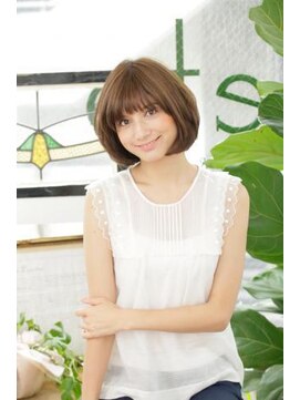 ヘア アンド スパ エジェリ プリム(hair&spa egerie prime) ☆大人カジュアルなレイヤーボブ☆アースカラー☆30代40代50代