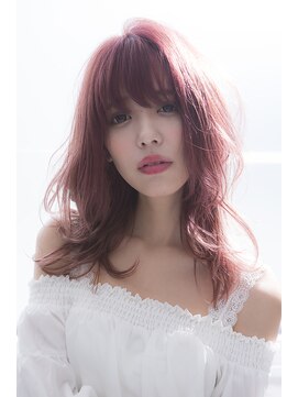 ミエルヘアービジュー(miel hair bijoux) 【miel hair bijoux】光色☆コーラルピンク