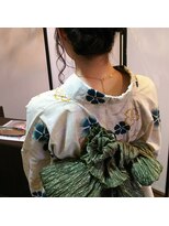 ヘアーフェイス リンド(hair face Lindo)&nbsp;浴衣の着付け