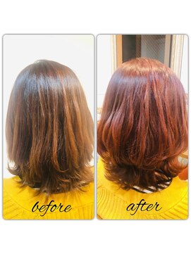 クラス リノ(CLASS lino) 艶ありピンクブラウンスタイル