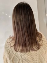 シエスタ バイ アンブルリュクス(siesta by amble luxe)&nbsp;ミルクティーエアタッチグラデーション