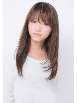 トニーアンドガイ 青山表参道店(TONI&GUY) 大人かわいいナチュラルロング/薄めバング　前髪