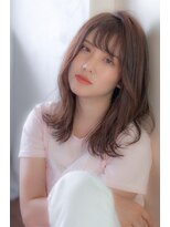 エルフォ(elfo) 【elfo】パーマなくてもふんわり優しいミディアムヘアー