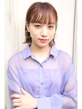 オーシャン(Ocean) ［OCEAN　Hair&Life]抜け感☆外はね☆ミニボブ☆