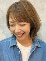 ダブル(DOUBLE) 大人可愛いくびれボブ