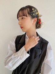 【セロ姫路】和装セット/まとめ髪/成人式セット