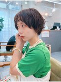 ショートボブ/ミニボブ/マッシュ/切りっぱなし/柏駅