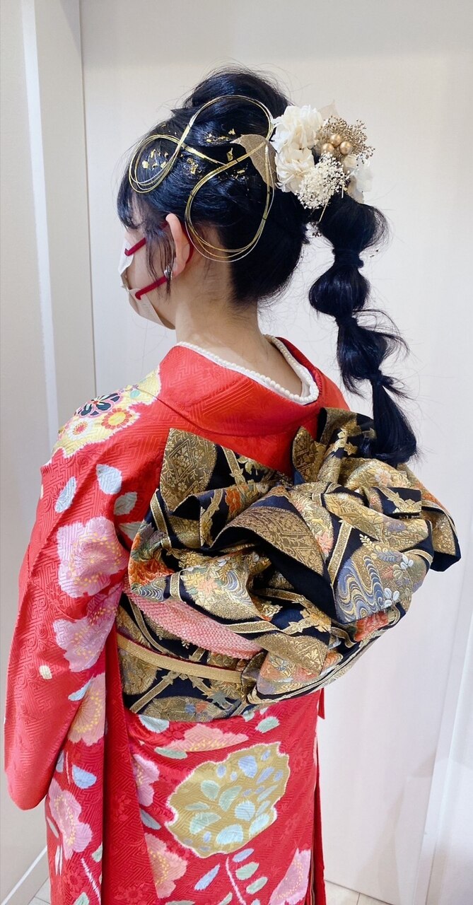 成人式着付け&ヘアセット：L176160121｜ホットペッパービューティー