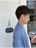 刈り上げショート/耳だしショート