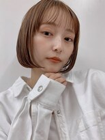 サンドシーン(sand scene)&nbsp;20代30代40代丸みショートボブマッシュ前下がりレイヤー