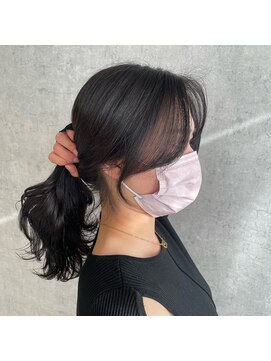 リンクエン(Link enn) 【韓国風顔まわりカット】韓国ヘア/髪質改善/レイヤーカット