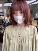 ピンクレイヤーボブ