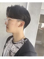 カノンヘアー(Kanon hair)&nbsp;マッシュ　センター分け　韓国風　ツーブロック