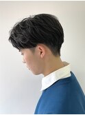 韓国ヘア/センターパート/ニュアンスパーマ/新潟/長岡