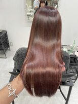 ディジョン(Dijon)&nbsp;韓国顔まわりレイヤーカットグレージュオリーブベージュブラウン