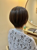 ソウスシア(SOURCE cia)&nbsp;大人可愛い丸みショート【佐藤和弥】