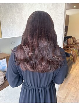 ミニム ヘアー(minim hair) 【minim×miku】ブリーチなしピンクラベンダー