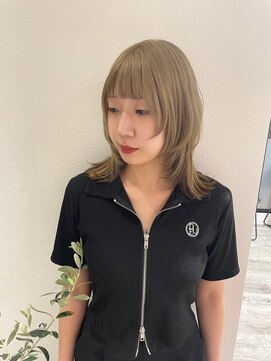 サロンド ベレーザ トータ(salao de beleza tota) ハイトーンウルフ