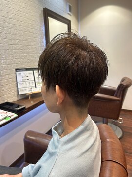 ヘアー サロン アットシュシュ(Hair Salon At'shushu) 膨れて広がる髪もすっきり大人ショート♪