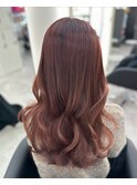 ☆秋冬に流行りのピンクショコラブラウン