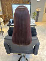 オルメント 天満 南森町(ORL'MENT)&nbsp;20代30代40代 髪質改善 美髪カラー ミルクティーベージュ 柔らか