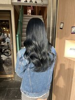 アヴァンス 天王寺店(AVANCE.)&nbsp;ブリーチありブルーブラック