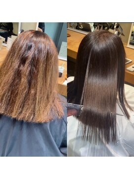 クラン バイ ナチュラル(clan by Natural) 劇的ビフォーアフター/髪質改善ストレート/感動のイメチェン