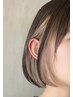 イヤリングブリーチ＋カラー＋ヘアトリートメント　￥12650→￥9240(10164込)