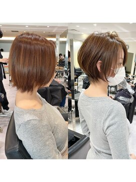 バンプ ギンザ(BUMP GINZA) 30代/40代/50代/絶壁解消/白髪ぼかし/大人小顔ショート【井川】