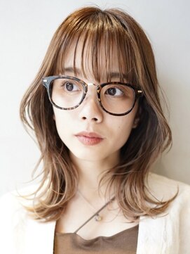 ニコ トウキョウ(nico TOKYO) 20代30代小顔ひし形大人かわいいウルフミディアムレイヤー