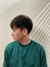 【稲葉指名　担当】　ショートヘアスタイル＆ポイントパーマ