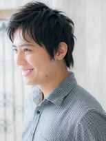 モッズヘア メン 上尾東口店(mod's hair men)&nbsp;30代40代ビジネス爽やか黒髪スーツベリーショートY上尾