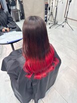 テテ(TETE) 【TETE】エデン グラデーションヘア 心斎橋×長堀橋