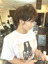 ヘアスペース クレール(hair space clair)&nbsp;【clair清水恭平】30代40代襟足改善ショートカット/似合わせ