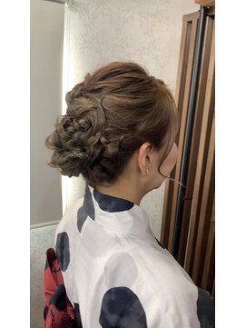 エムアンドティー(M&T) 浴衣ヘアセット/ルーズアップスタイル