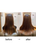 髪質改善カラー・髪質改善・縮毛矯正・白髪染め・白髪ぼかし