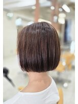 エンシニータス(Encinitas)&nbsp;白髪ぼかし×タッセルボブ